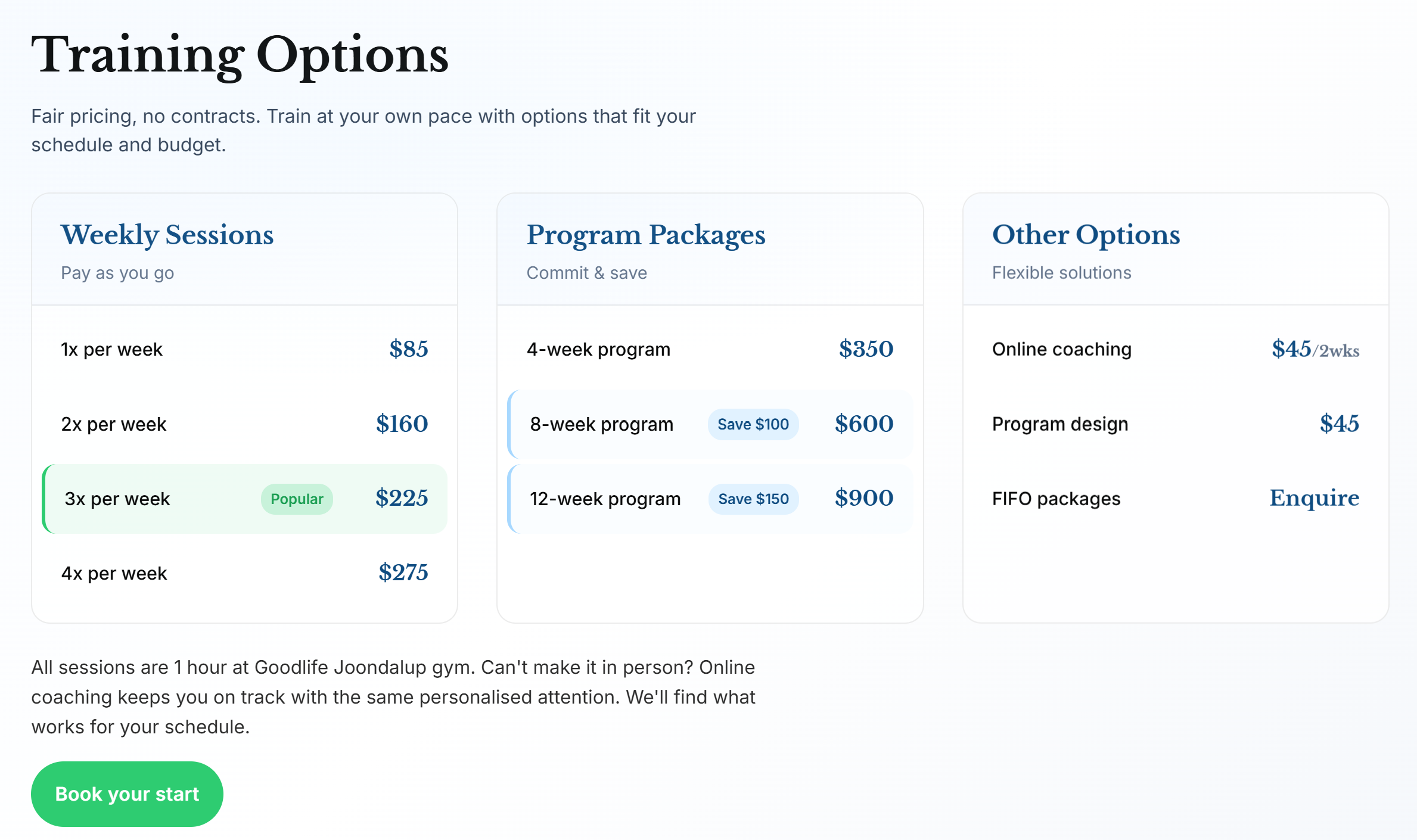 Jay Does Physiques mobile experience